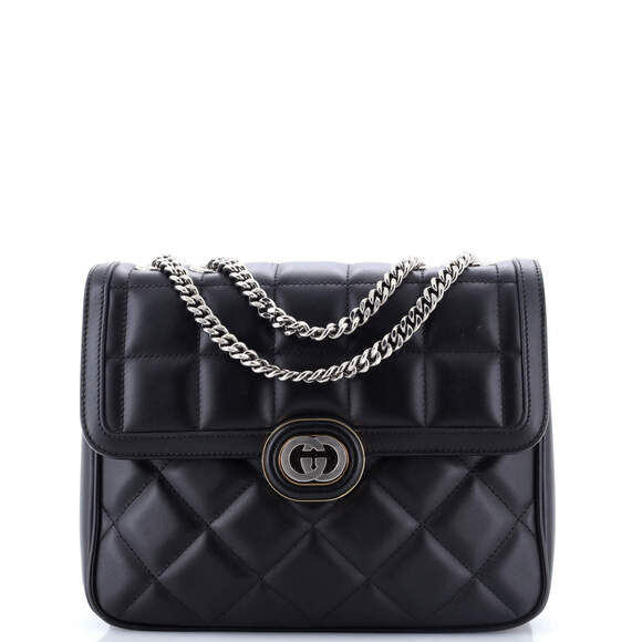 Gucci Handbags - Gucci Deco Chain Flap Bag Mixed #204835G16B